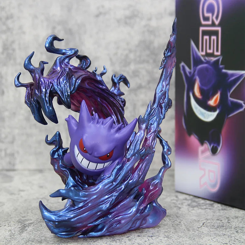 18 см Pokemon Gengar Shadow Claw Attack Аниме фигурка игра Популярни герои статуя колекционерски Kawaii модел детски играчки кукли подаръци