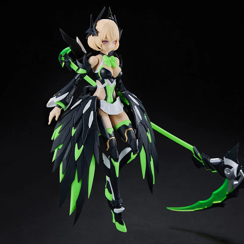 SIN-04 Envy 1/10 17cm Mecha Girl Plastic Model Kit Painted Movable Assembly Model Scythe Two-Headed Dog Action Figure Toy Gifts