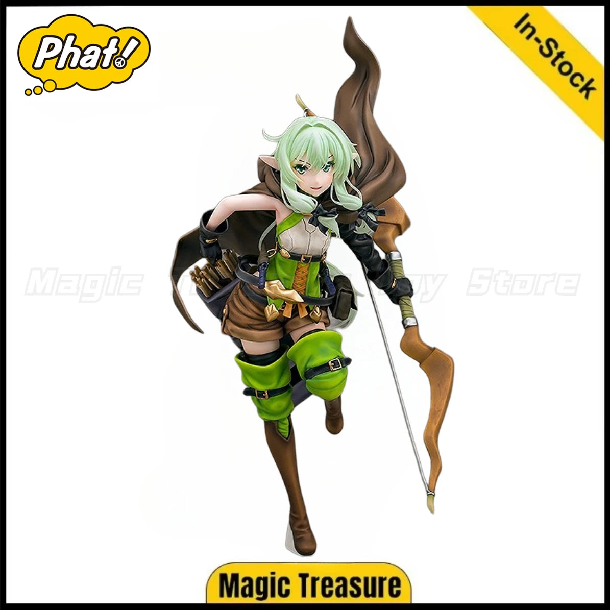 【In Stock】Original Phat! Goblin Slayer High Elf Archer 1/7 Scale Figure Ornaments Gifts
