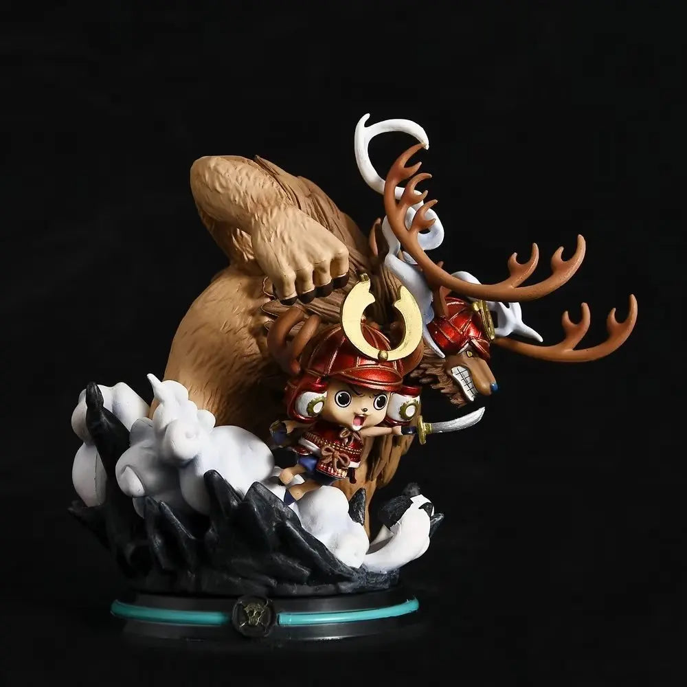 14cm One Piece Figure Chopper Anime Figures Wano Onigashima Chopper Action Figurine Kawaii Statue PVC Model Doll Collection Toys