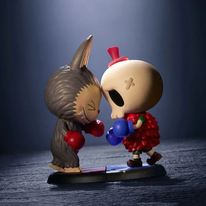 POP MART LABUBU THE MONSTERS Mischief Diary Series Blind Box Surprise Box Оригинална екшън фигурка Анимационен модел Орнамент Колекция