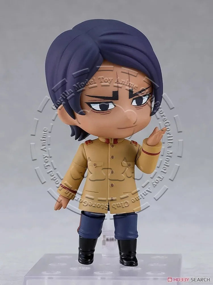In Stock Original Genuine GSC Q version #2542 Second Lieutenant Koito 100mm Golden Kamuy Anime Action Figure Collectible Toy
