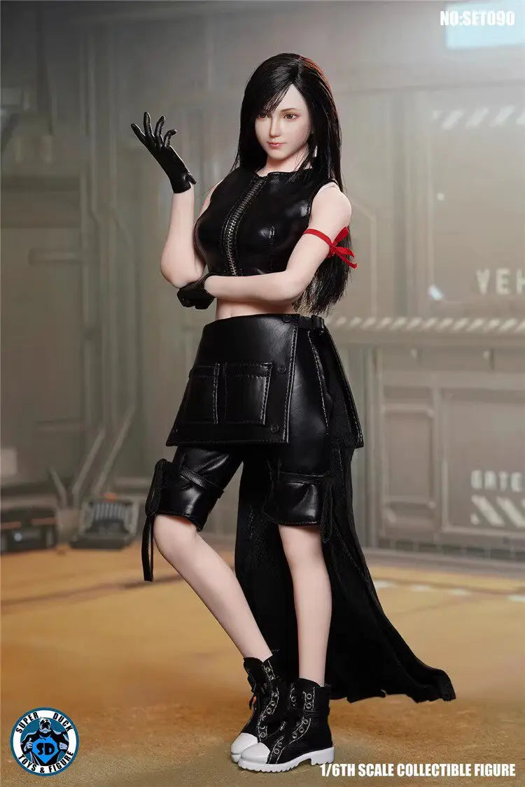 In Stock SUPER DUCK SET090 Tifa Lockhart Movie edition Movable Model Toys 1/6TH SCALE COLLECTIBLE FIGURE Accessory part