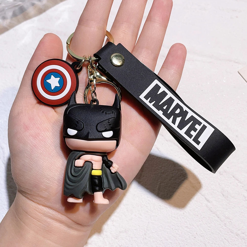 Disney Cartoon Marvel Anime Spider-Man Anhänger Schlüsselanhänger Schlüsselring Autoschlüsselring Handytasche Schmuck zum Aufhängen Kindergeschenke