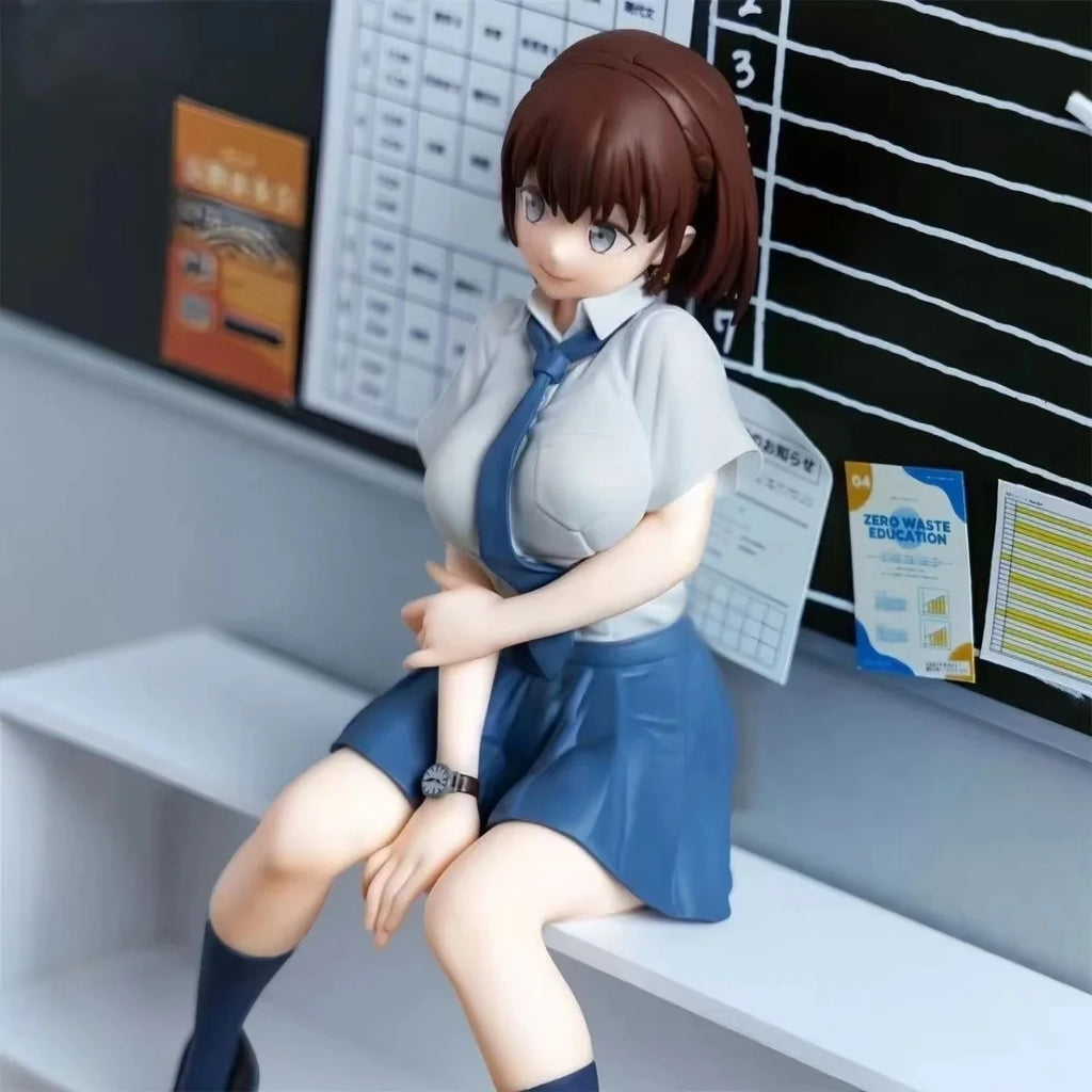 Tawawa в понеделник Аниме Фигурки Ai-chan Кукла Екшън Фигурка PVC Модел Сладка Декорация Колекция J-chan Фигурки Играчки Подарък за рожден ден