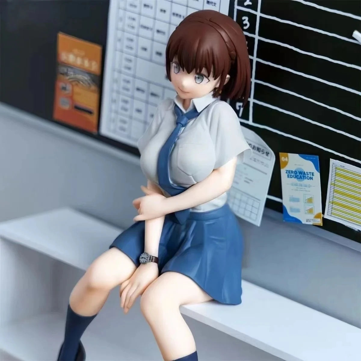 Tawawa в понеделник Аниме Фигурки Ai-chan Кукла Екшън Фигурка PVC Модел Сладка Декорация Колекция J-chan Фигурки Играчки Подарък за рожден ден