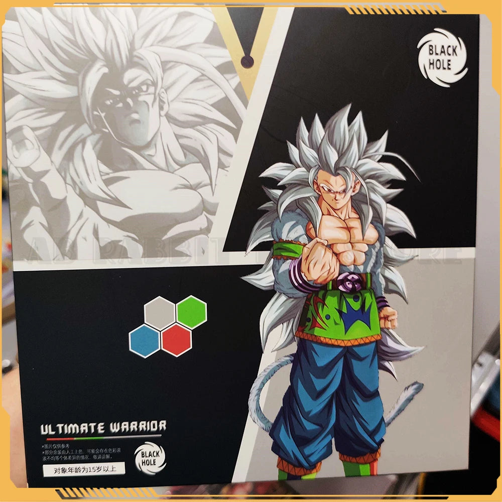 New Black Hole Dragon Ball Son Goku Action Figure Ssj5 Super Saiyan 5 Goku S.H.Figuarts White Haired Goku Statue Birthday Gifts