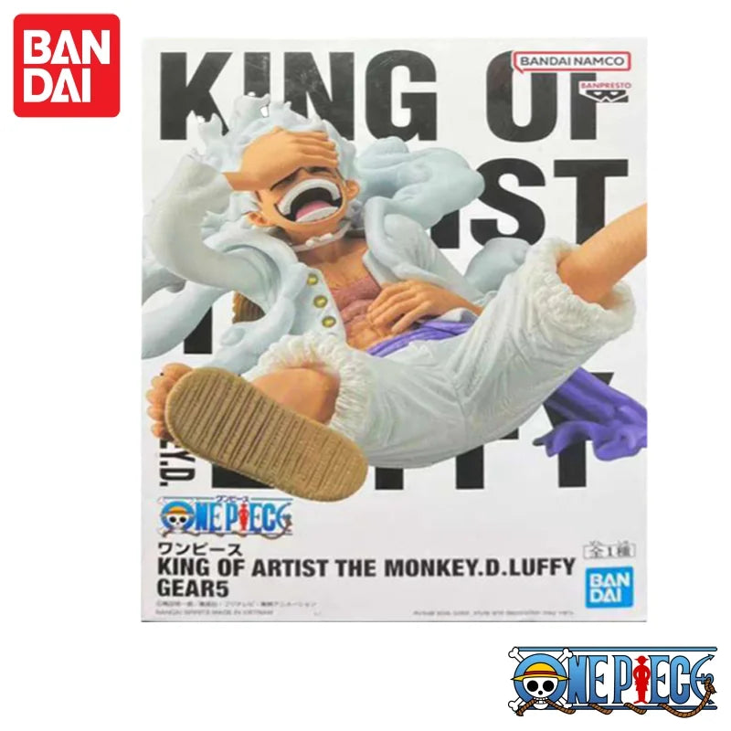 Auf Lager Original Bandai One Piece Banpresto Koa Künstler Luffy King Gear 5 Anime Figuren Modell Dekoration Spielzeug Ornament Geschenk