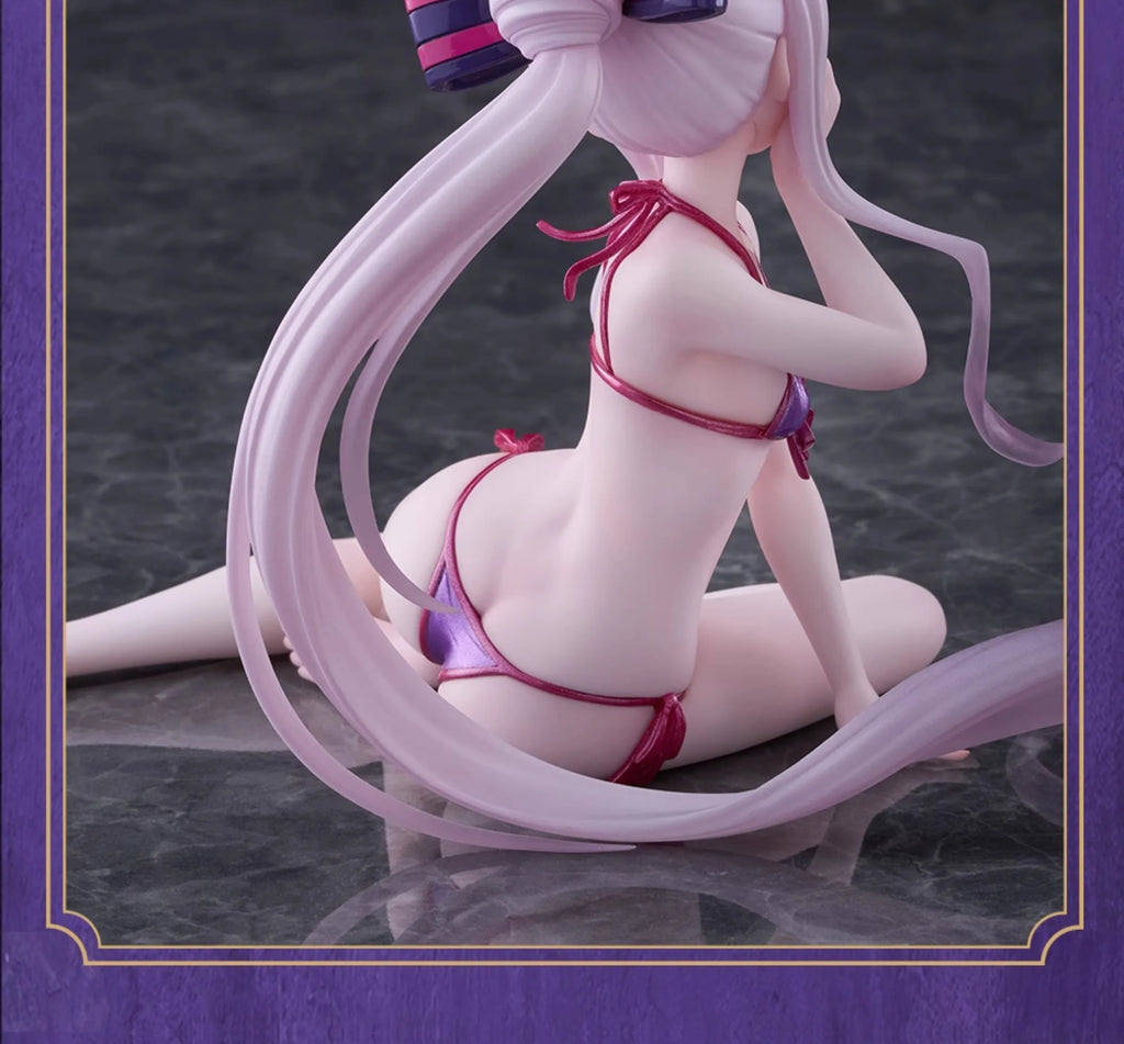 Auf Lager TAITO Coreful Overlord Shalltear Badeanzug Ver Desktop Süße Puppe Kawaii Anime Figuren Geschenk Spielzeug Modelle PVC Sammlerstück