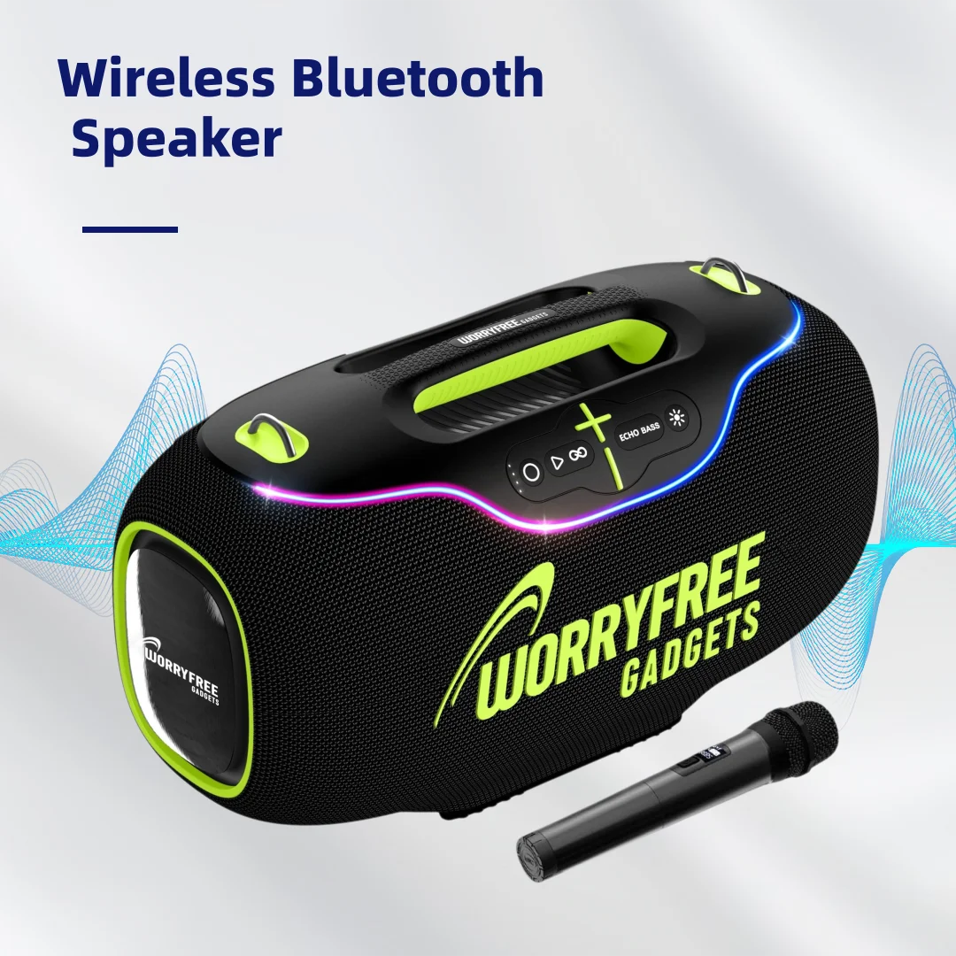 Hopestar A80 350W Output Portable Subwoofer Bluetooth Speaker High Quality Fashion Design LED TF Card AUX TWS IPX6 Waterproof