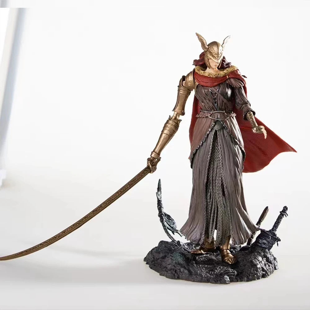 25cm/9.8in Game Elden Ring Figure Malenia PVC Statue Collection Sculpture for Game Fans