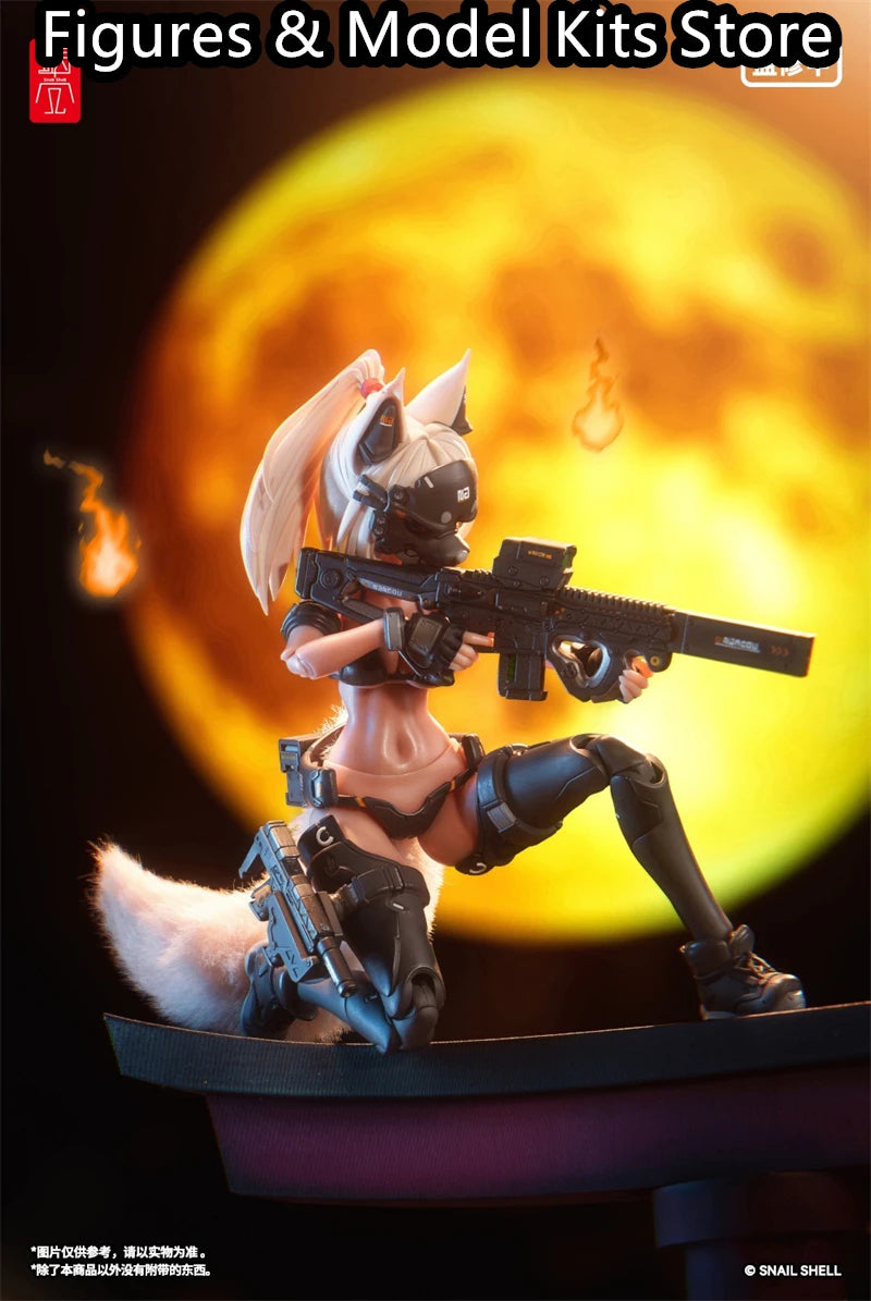 【Pre-Sale】 Snail Shell RA-04 Fox Warrior Maiden Huinaihuo Swimsuit Ver. 1/12 Action Model Collectible Figure Toys