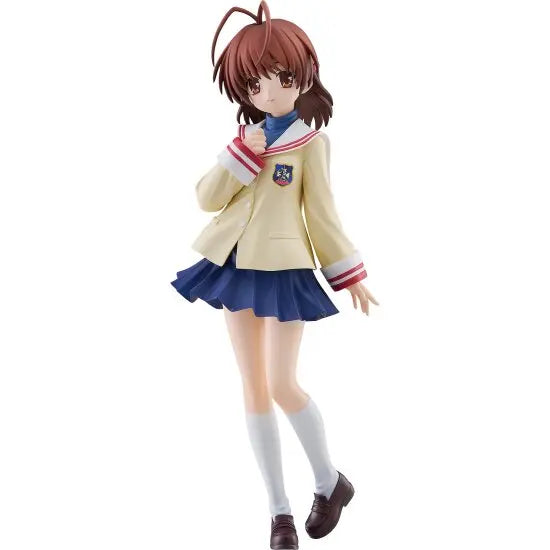 Pre-Order GSC POP UP PARADE Nagisa Furukawa CLANNAD Anime Figure 23cm Full Painted Collectible Statue Birthday Gift for Fans