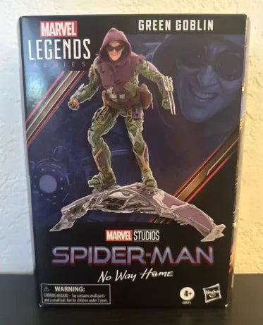 Original Hasbro Marvel Legends Series SPIDER-MAN No Way Home GREEN GOBLIN Anime Figure Toy Collection Gift