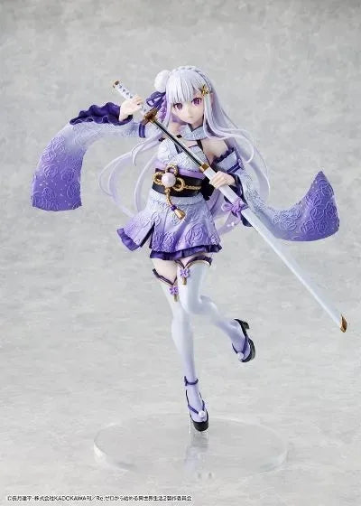 【FS】KADOKAWA KDcolle Re: Life A Different World From Zero Emilia Scale 1/7 Figure Model Gifts