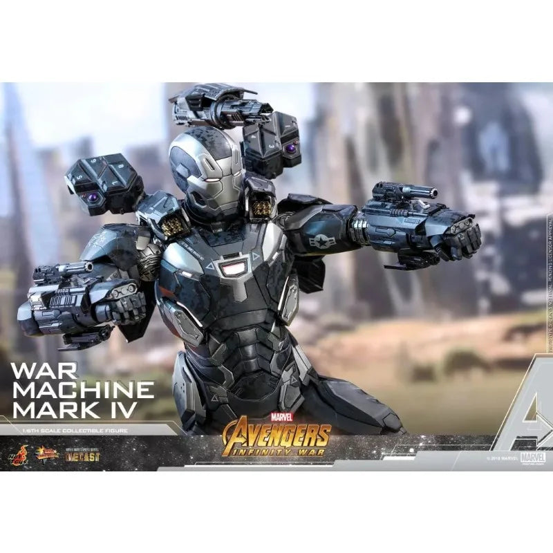 New Original Hot Toys Marvel WAR MACHINE MARK IV MMS499 Action Figures Toys Collection
