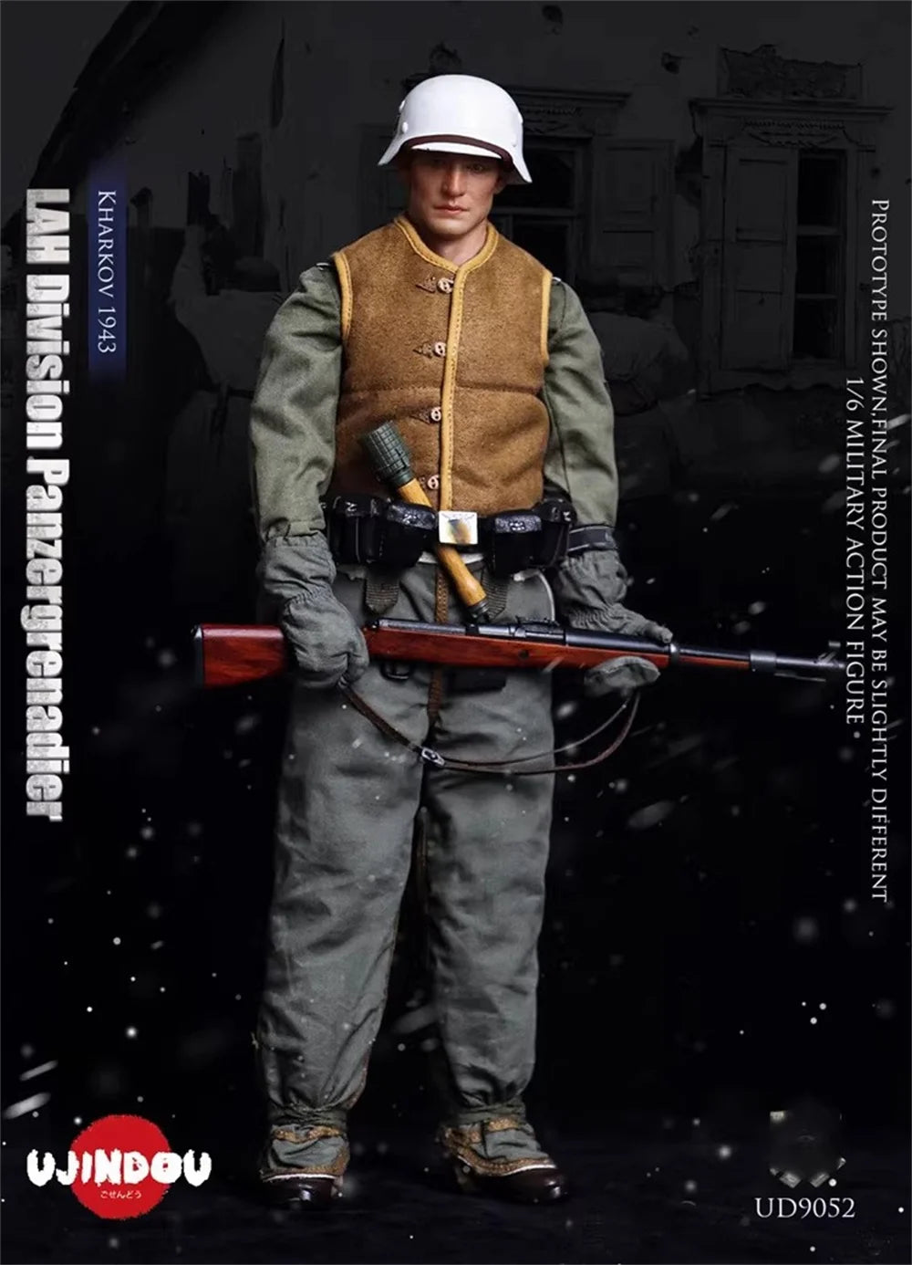 In Stock For Sale 1/6 UJINDOU UD9052 Soldier Doll Full Set Moveable Action Figure About 12" Gift For Fan Collect
