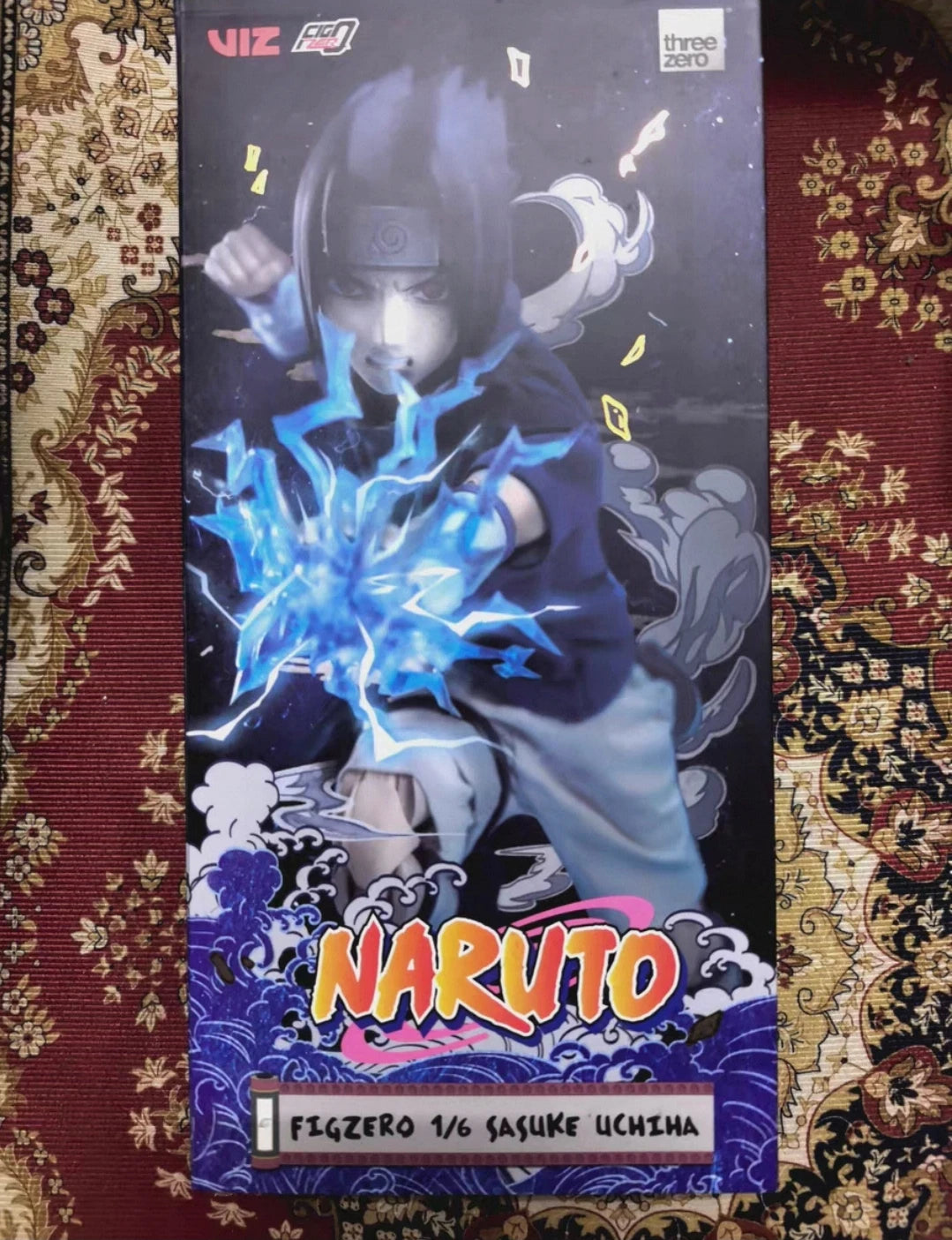Original Threezero Naruto Sasuke Uchiha 1/6 in Stock Anime Action Figure Collection Model Toys