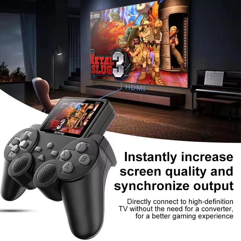 Portable  Built in 520 games 2.4-inch  retro handheld Game Player for S10 video game console to game AV output video player