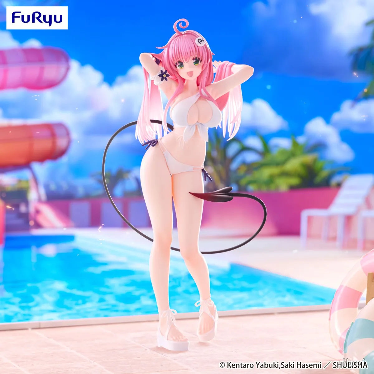 [Pre Sale] Genuine Furyu Anime Toy To Love Ru Darkness Kotegawa Yui Yuuki Mikan Lala Momo Figure Model Ornament Toy Girl Gift