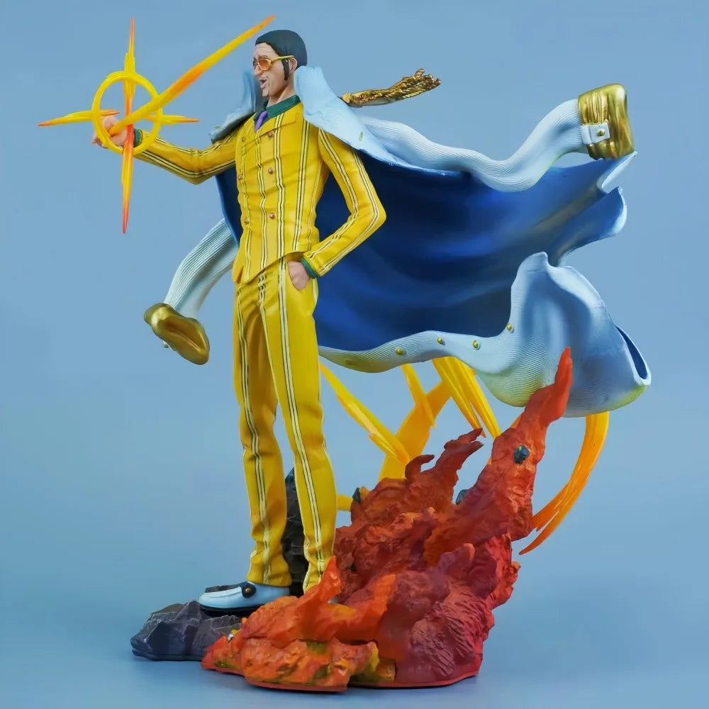 27,5 cm/10,83 Zoll Anime One Piece Figur Borsalino Actionfiguren PVC Statue Desktop Ornamen Sammlung Modell Spielzeug Geschenke