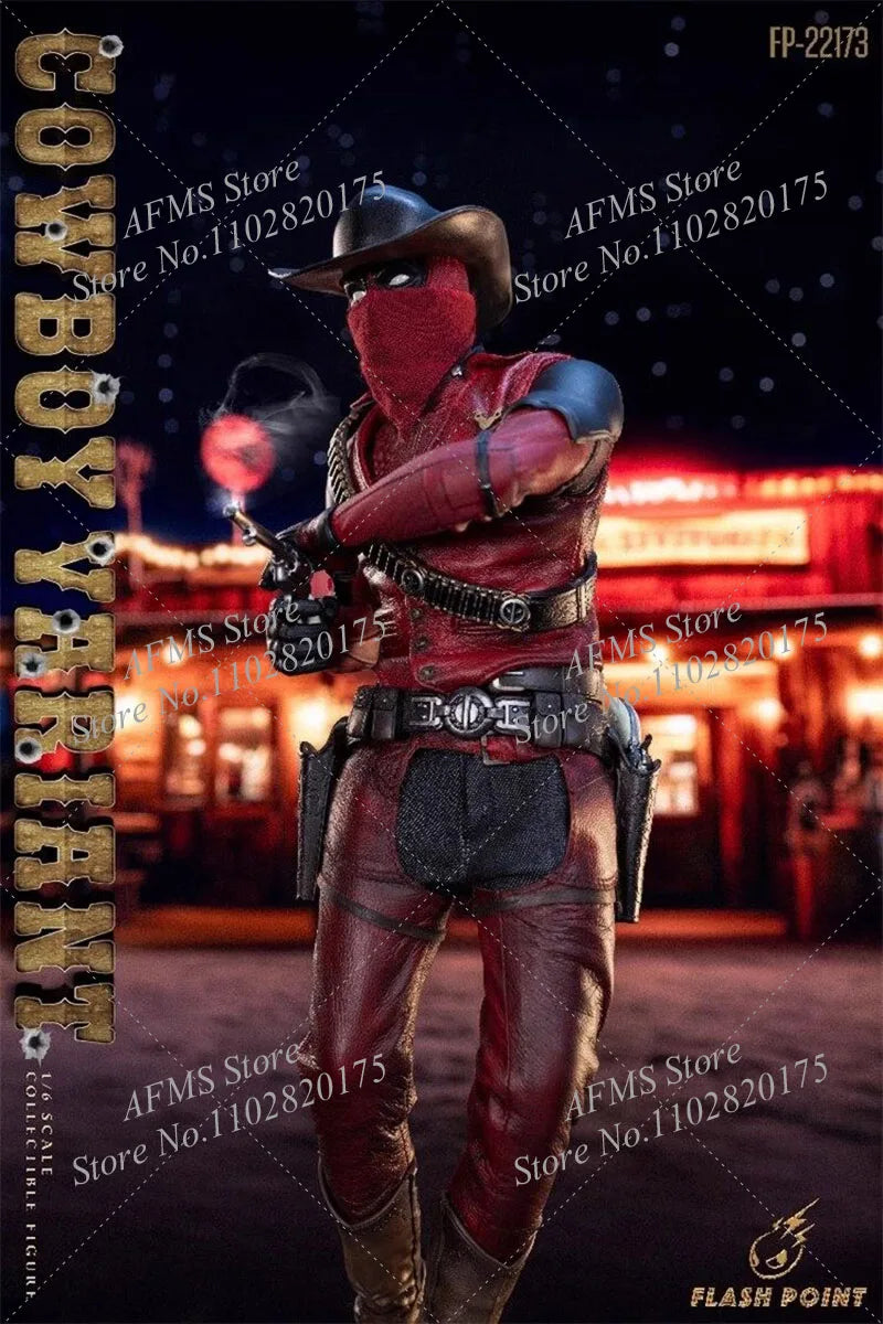 FP-22173 1/6 Scale Collectible Figure Cowboy Variant Deadpool‌ Full Set 12Inch Action Figure Men Soldier Model Toys Doll
