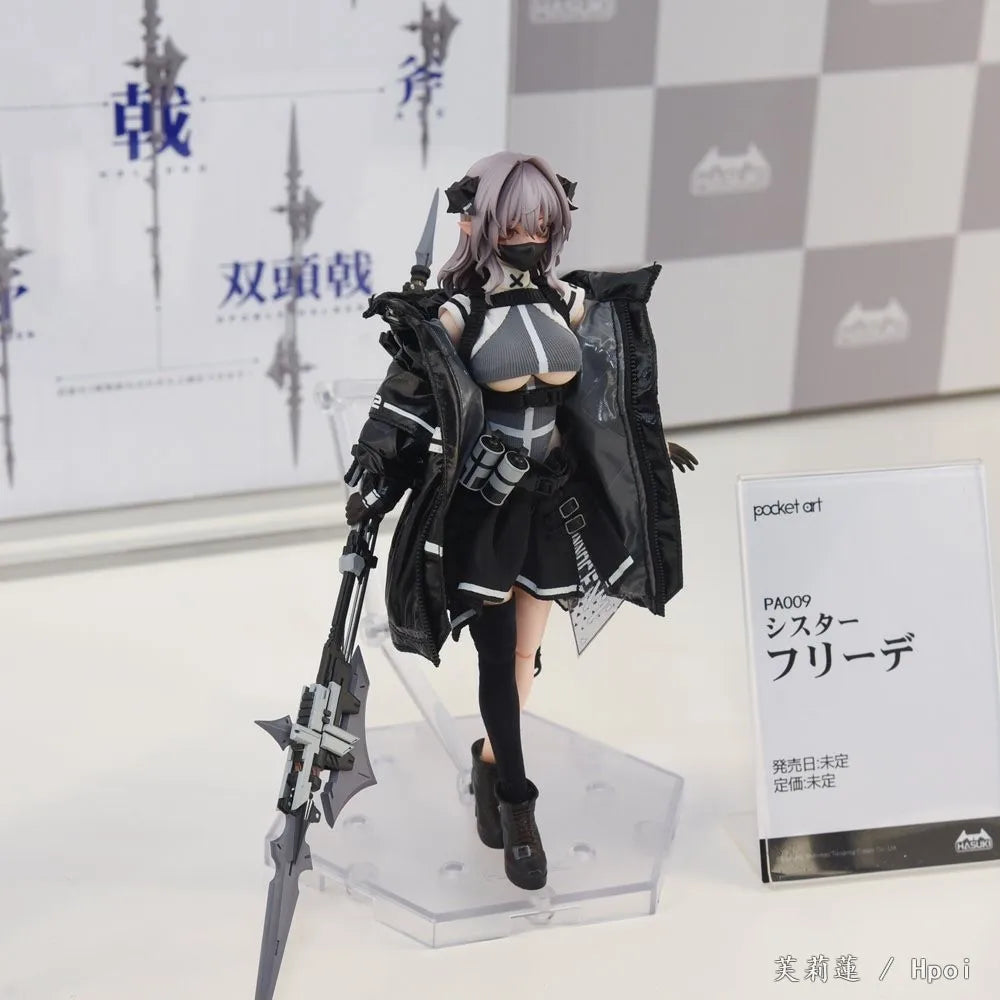【Original】HASUKI Pocket Art PA009 Succubus Nun-Flid 1/12 Action Figure Model