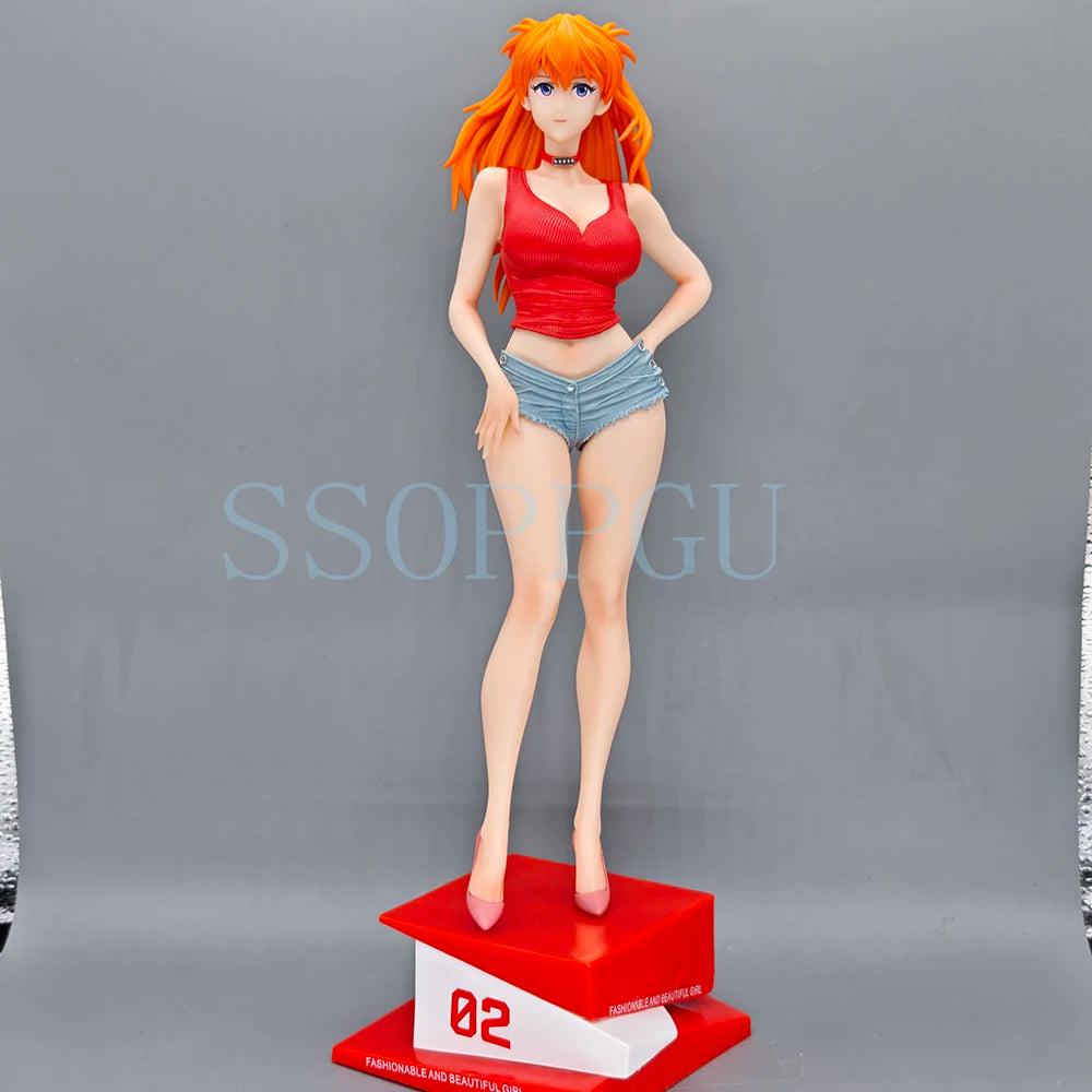 28cm Azur Lane Cheshire AniGame Soryu Asuka Langrey Evangelion Girls Toy Anime PVC Action Figure Toy Game Collectible Model Doll