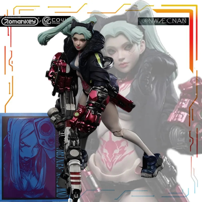 Spot Goods Romankey Original COWL Production Series Jessica Aster Anime Action Figure Model Toy Collectible Model Gifts for Boys