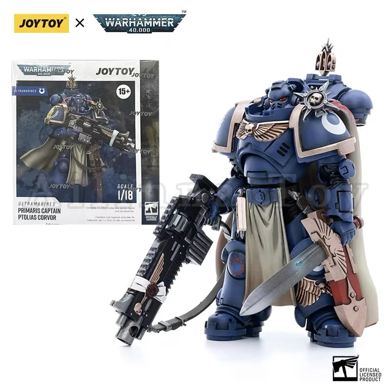 JOYTOY 1/18 Action Figure The Horus Heresy 40K Ultra Squads & Mechas Lieutenant Titus Anime Military Model