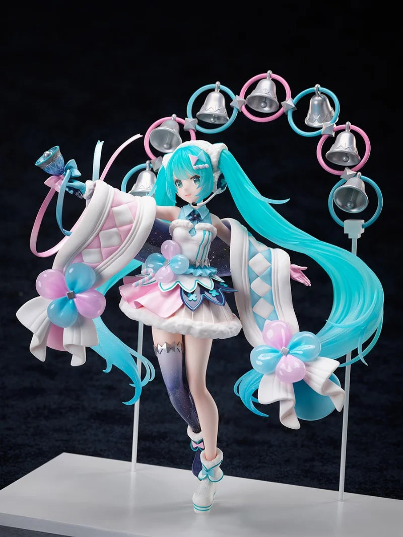 In stock Genuine MIKU Magical Mirai 2020 22.5cm PVC Action Figure Anime Figure Model Toys Figure Collection Doll Gift