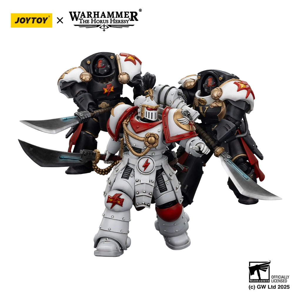 [Pre Order]JOYTOY 1/18 Action Figure Warhammer 40K White Scars Legion Praetor Ebon Keshig Terminator figures Toys