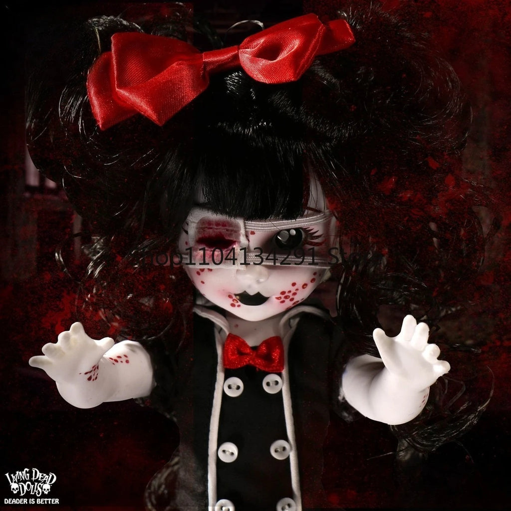 Original MEZCO Ant 10-inch Living Dead Doll Series: Resurrected MAGGOT Limited Edition Maggot Girl Action Figure Toy Gift