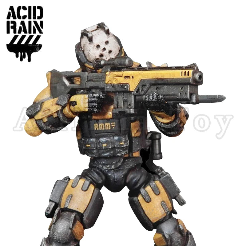 Acid Rain 1/18 Action Figure FAV-A73 Yellowjacket Captain Anime Collection Military Model