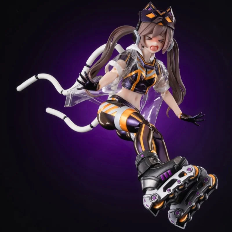 Authentic 16cm Amiami Monster Duel Disguised Dance Party Lena Figurine