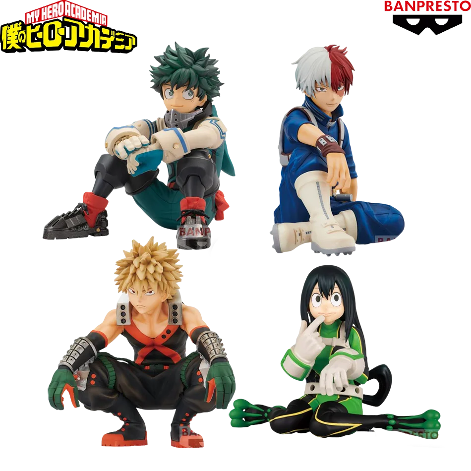 New My Hero Academia Anime Figure Shoto Bakugou Boku Izuku Duke Pvc 11cm Action Figures Anime Character Gift Collection Series
