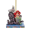 Disney Princess Kawaii Snow White Mermaid Ariel Christmas Tree Decor Acrylic Plane Hanging Pendant Toys Children Surprise Gifts