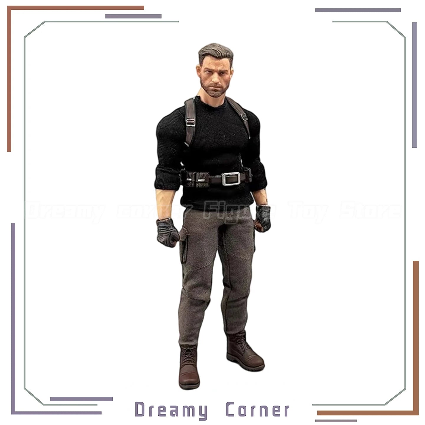 【In Stock】Original Bigaddict TARGET 001 THIE WHISKY CLUB Killer Marc 1/12 Action Figure Toy Model Collection