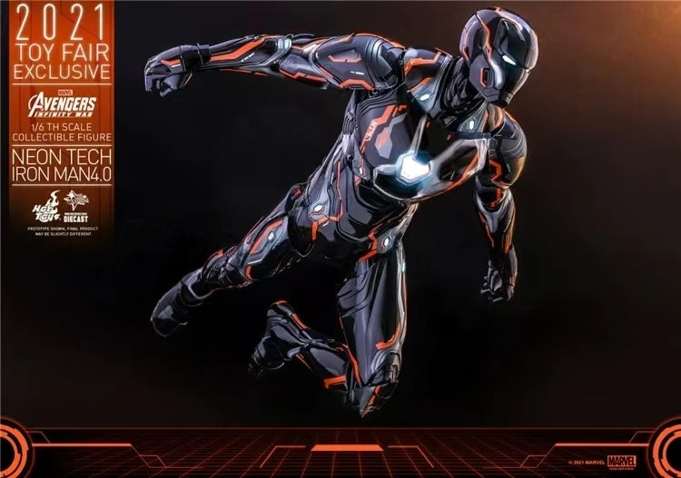 【MT】Hot Toys MMS597D39 Marvel Iron Man MK50 Chuangba Lightspeed Orange 4.0 1/6 Collection of Doll Model Toys
