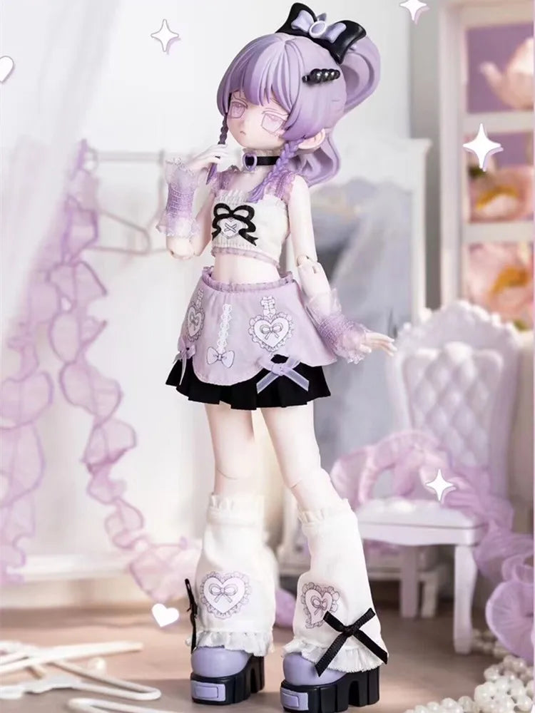 Original Candy Galaxy Bjd Blind Box 1/6 Weird Cute Girl Series Dolls Movable Joints Anime Figure Desktop Decoration Gifts Toys