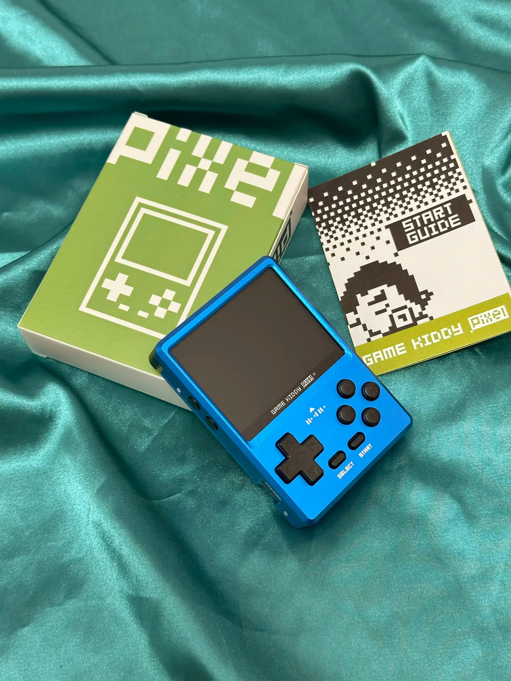 2025 New GKD Pixel2 Handheld Game Console Portable Retro Nostalgia Game Console Arcade Game Full Metal Body Cnc Birthday Gift