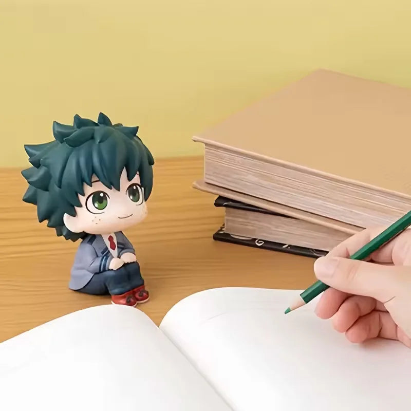 2026 Anime Figure cute Midoriya Izuku Figurine Bakugou Katsuki action figure Look up figure mini cute Toys Collectible doll Gift