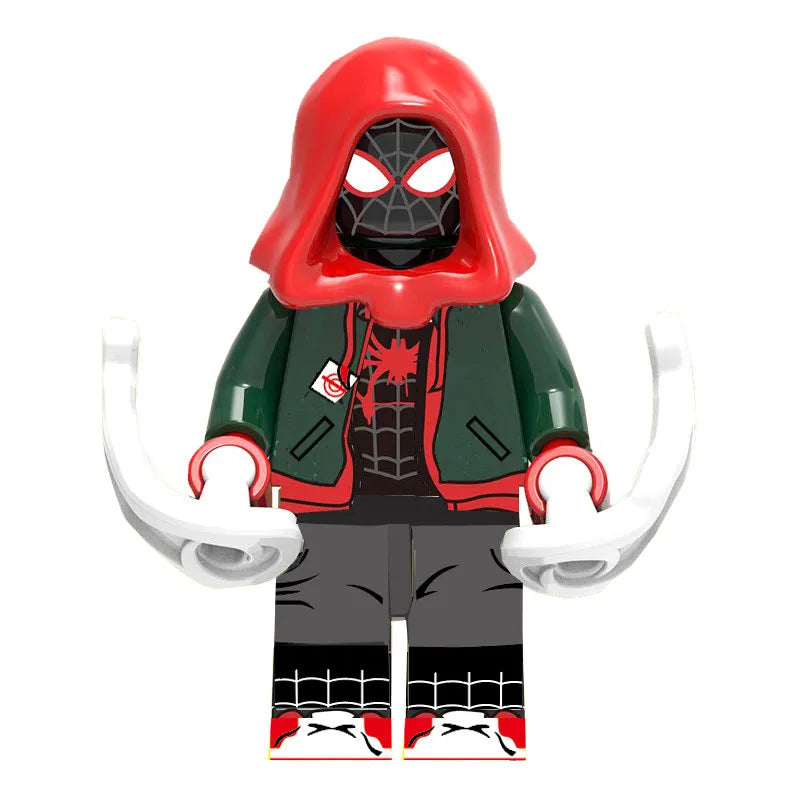 Hot 5cm Marvel Spider-Man Venom Green Goblin Building Block Figures Assembleable Figure Desktop Ornament Decorations Best Gifts