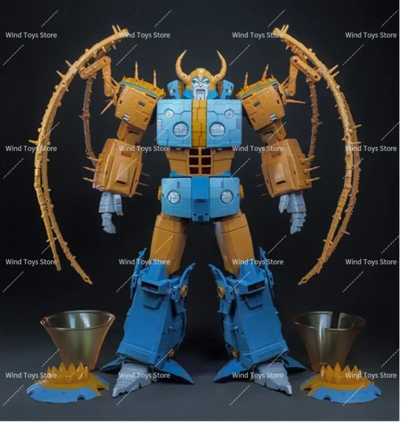 In Stock Transformation 01-STUDIO CELL 01S01 Unicron 01S01F Primary Color Reprint Action Figures Toy Gift Collection
