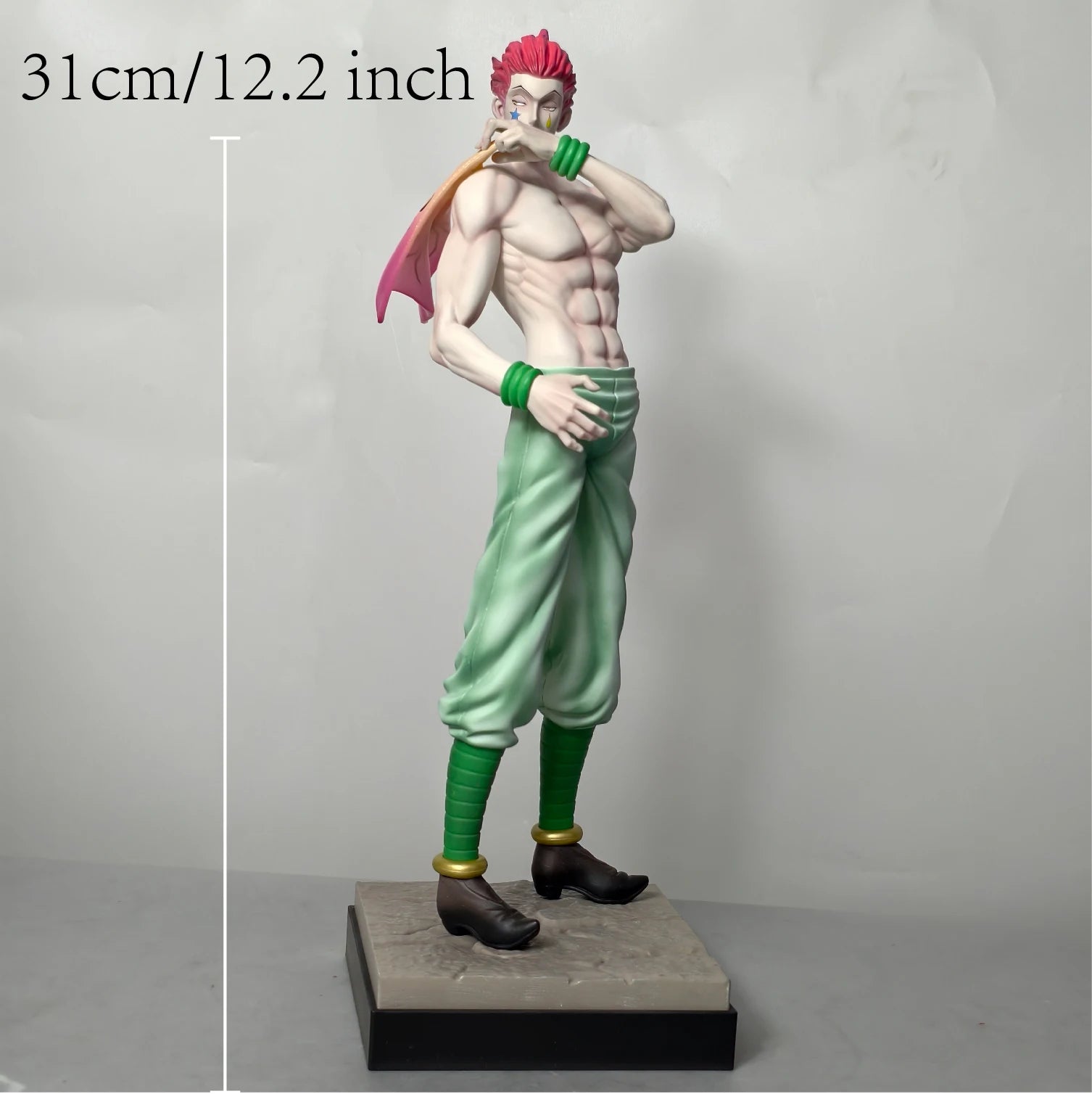 31cm 12.2 inch Anime HyskoaMorroh Figures Pvc Statue Desktop Ornamen Collection Statue Model Decoration Room Desk Toys Gifts