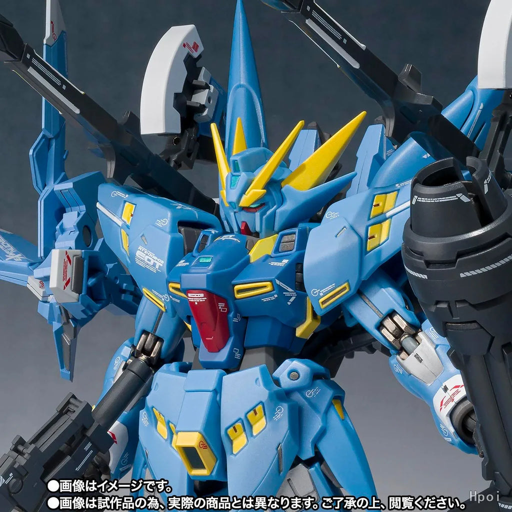 BANDAI Original METAL ROBOT SPIRITS (Ka Signature)＜SIDE OG＞ Fully Armed Huckebein Mech Product Figure Toys for Boys Gifts