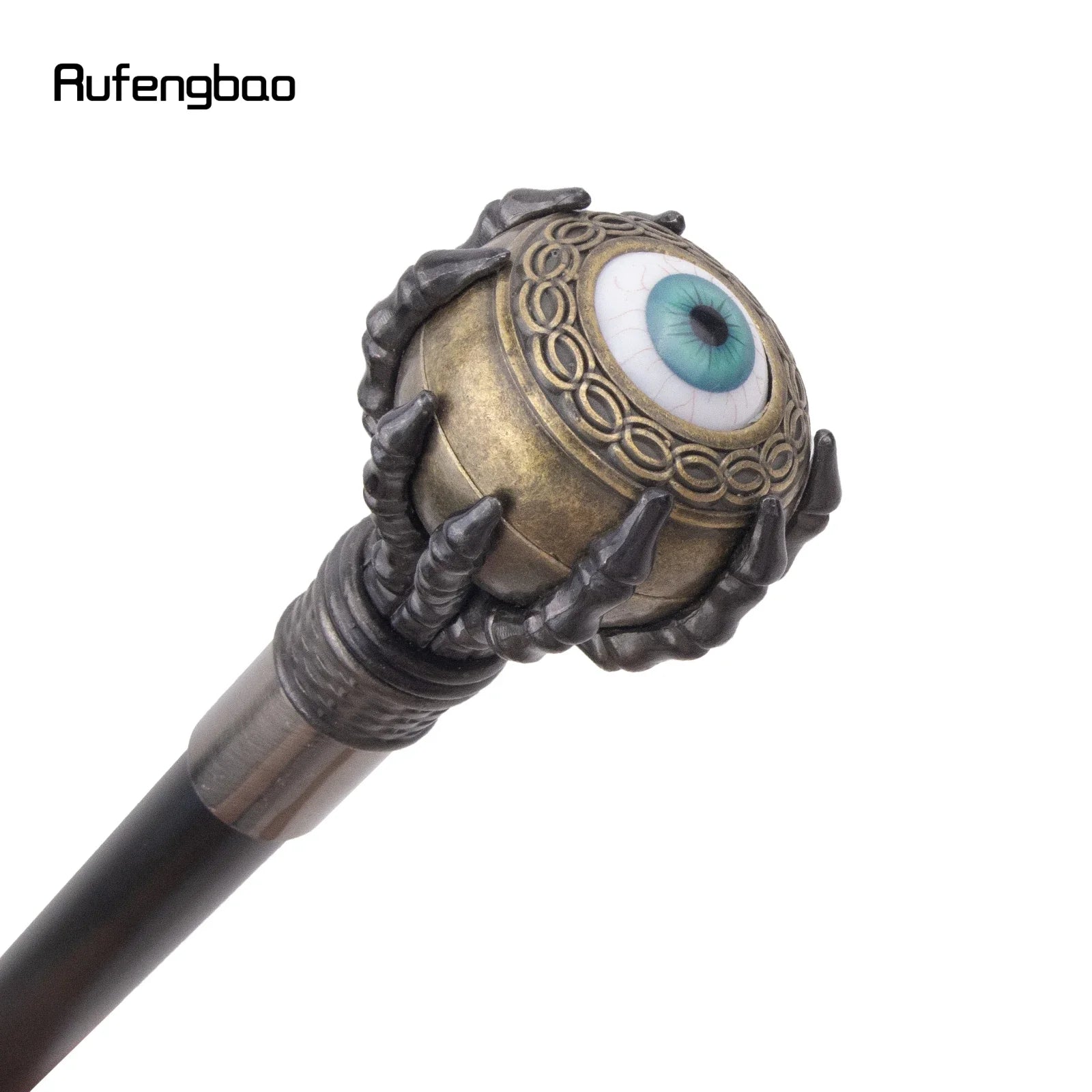 Bloodshot Eyes Eyeball Steampunk Walking Cane Fashion Decorative Walking Stick Gentleman Crosier Knob Walking Stick 94cm