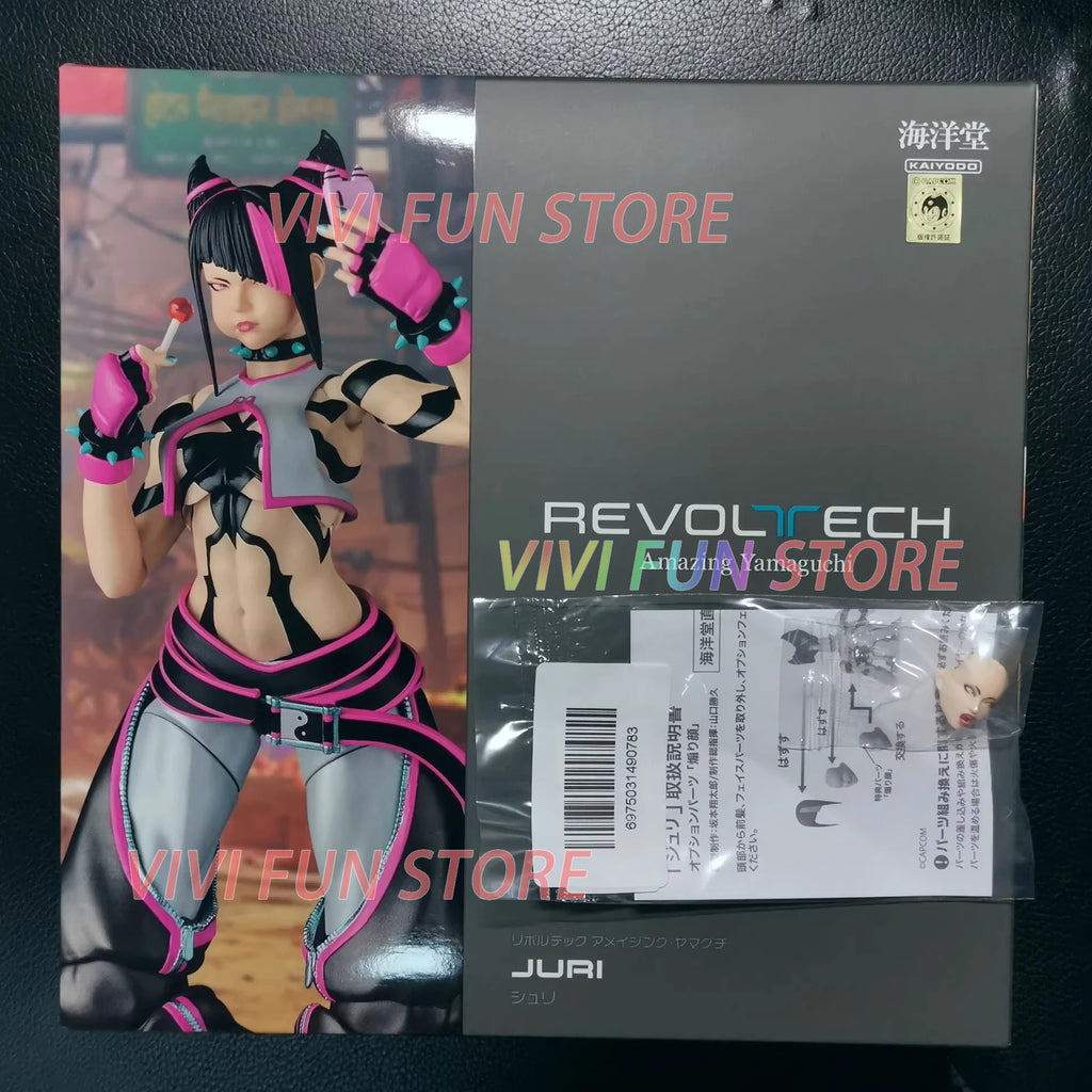 In Stock Originate Kaiyodo Han Juri Movability Model Toys Revoltech AMAZING YAMAGUCHI SF6