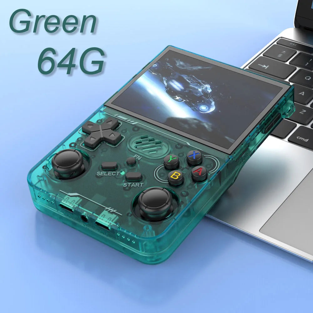 R36S MAX with WIFI R36XX Handheld Game ConsoleConnectivity, 3.5-inch Screen, Built-in 15000+ Games, A Great Gift