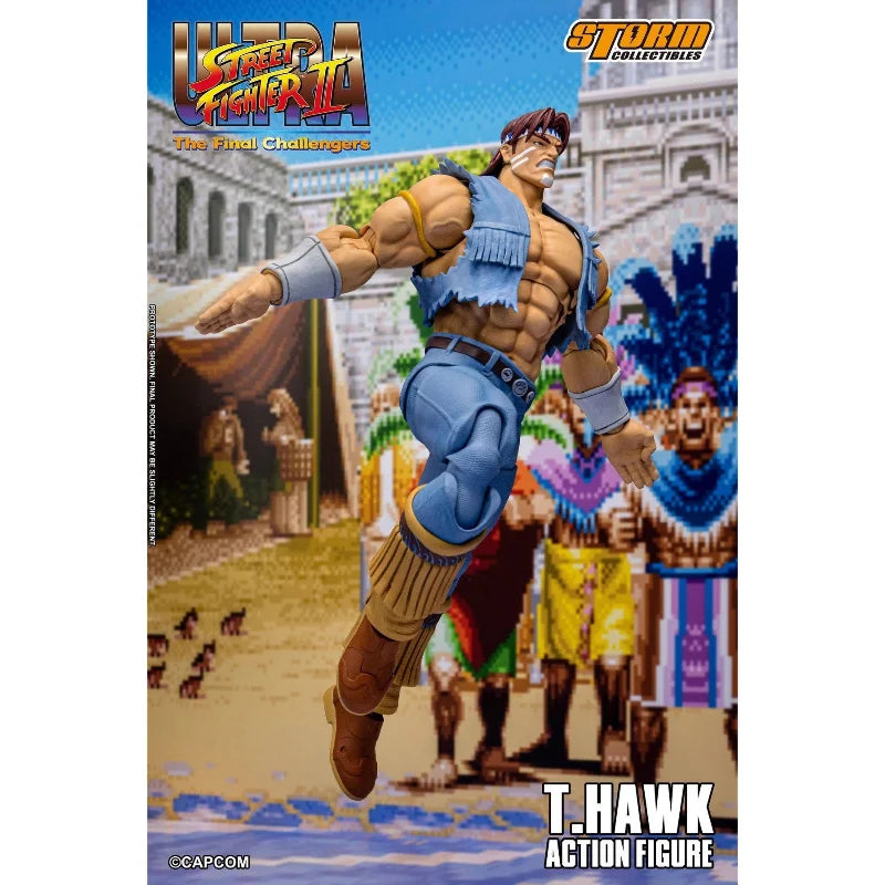 In Stock Storm Toys CPSF31 Street Fighter 2 Challenger T. Hawk Action Figure Collectible Gift